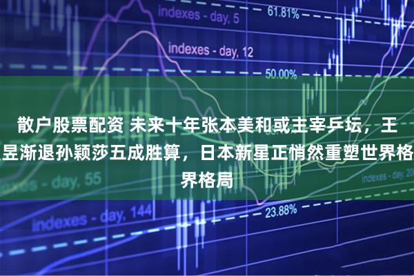 散户股票配资 未来十年张本美和或主宰乒坛，王曼昱渐退孙颖莎五成胜算，日本新星正悄然重塑世界格局